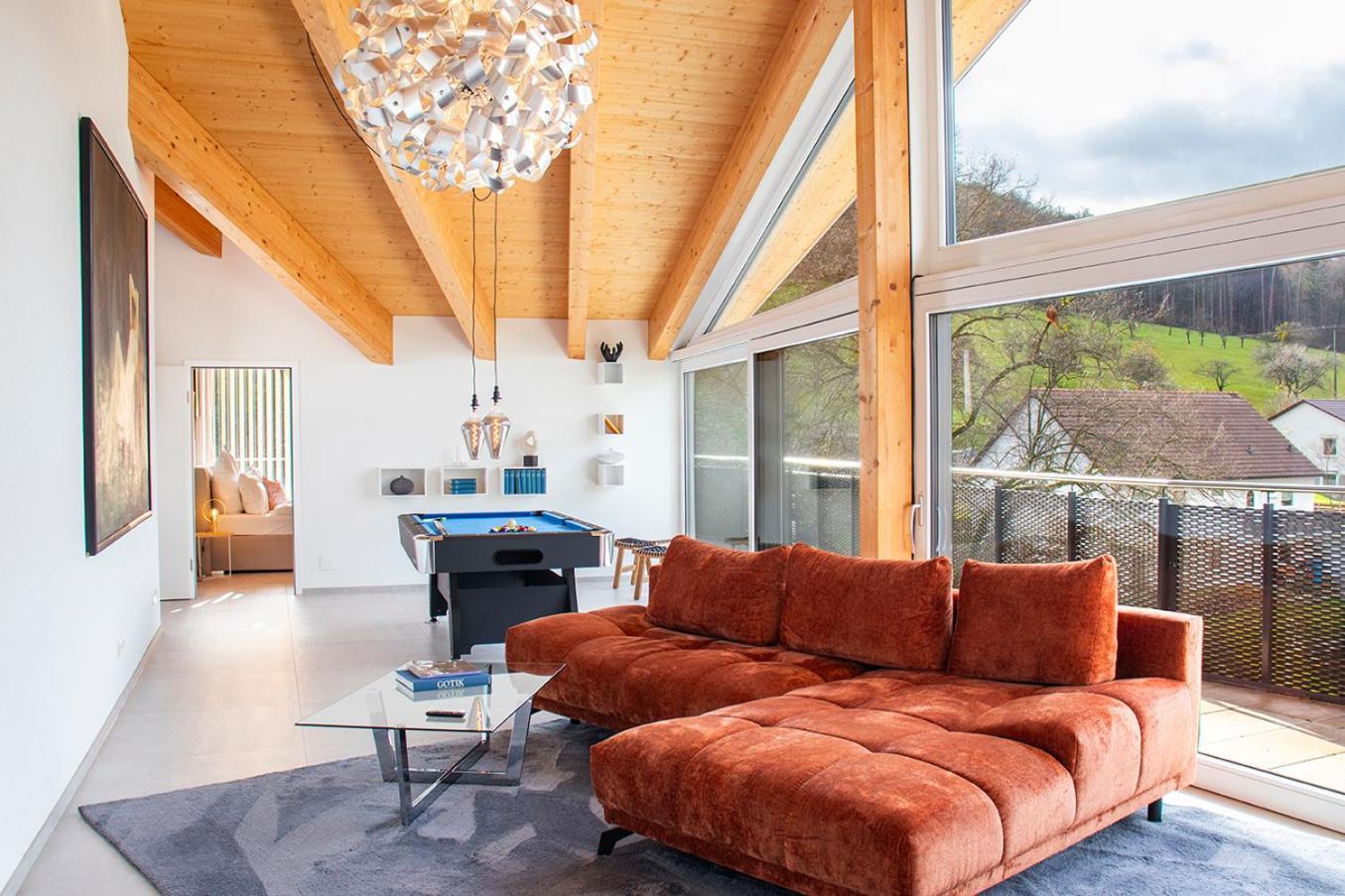 ※Luxus Loft Mit Boxspringbetten Und Heimkino ※ Inzlingen Екстер'єр фото